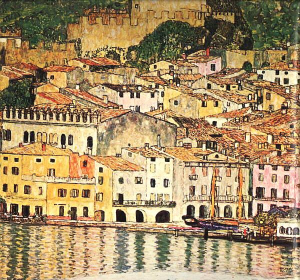 Gustav Klimt Malcesine on Lake Garda China oil painting art
